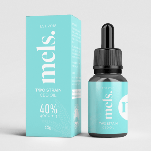 mels two strain cbd oil 40% organic full spectrum