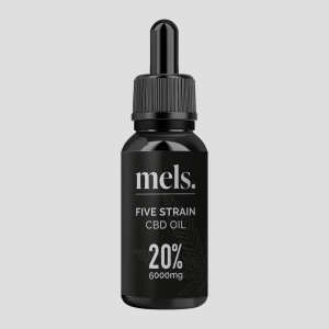 MELS FIVE STRAIN CBD, 6000mg