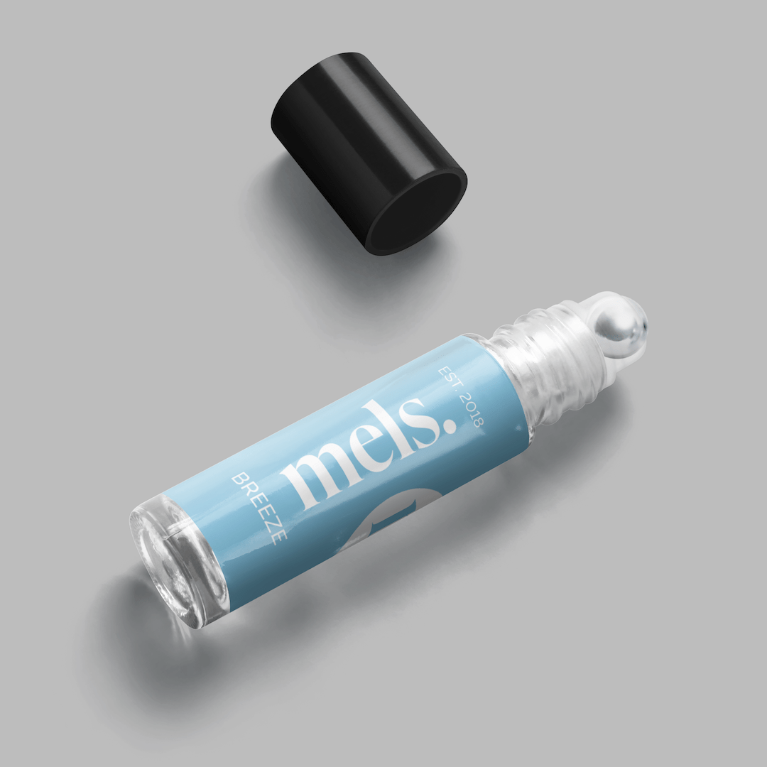 mels bliss duft cbd roller med eteriske oljer 10%