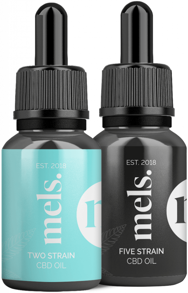 MELS CBD - TWO STRAIN and FIVE STRAIN